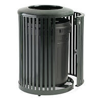 litter receptacle