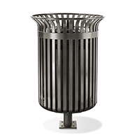 litter receptacle