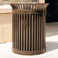 litter receptacle