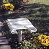 recycled steel seat
