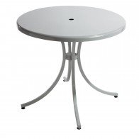 round steel table