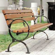 wood bench
