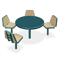 Table and seating