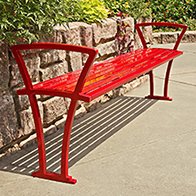 backless bench