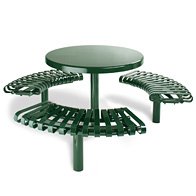round table and seats